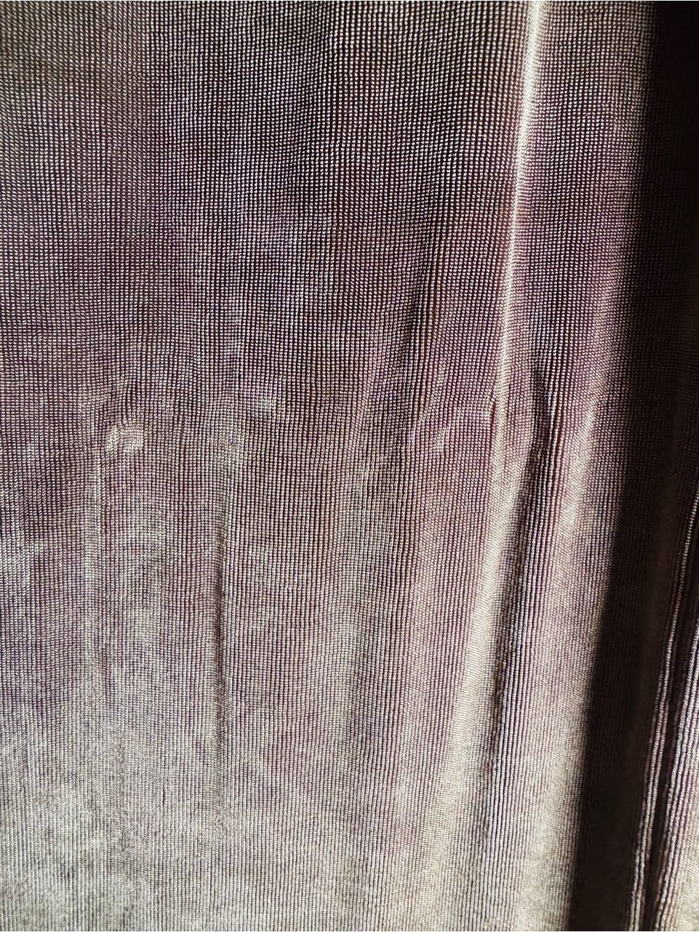 Brown Ribbed Full-Length Skirt - Picture 4 of 4